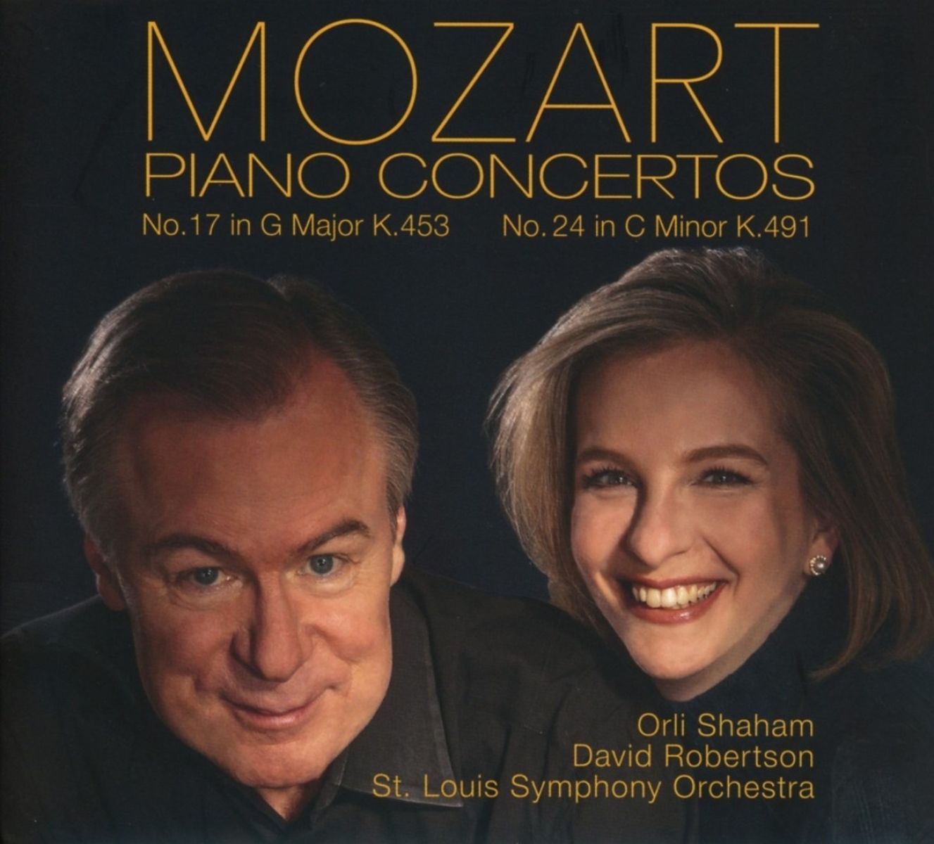 Afbeelding van Orli Shaham, St. Louis Symphony Orchestra , David Robertson - Mozart: Piano Concertos No.17 & No.24