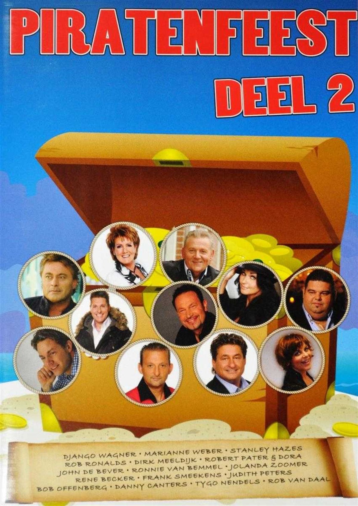 Afbeelding van Various Artists - Piratenfeest Deel 2