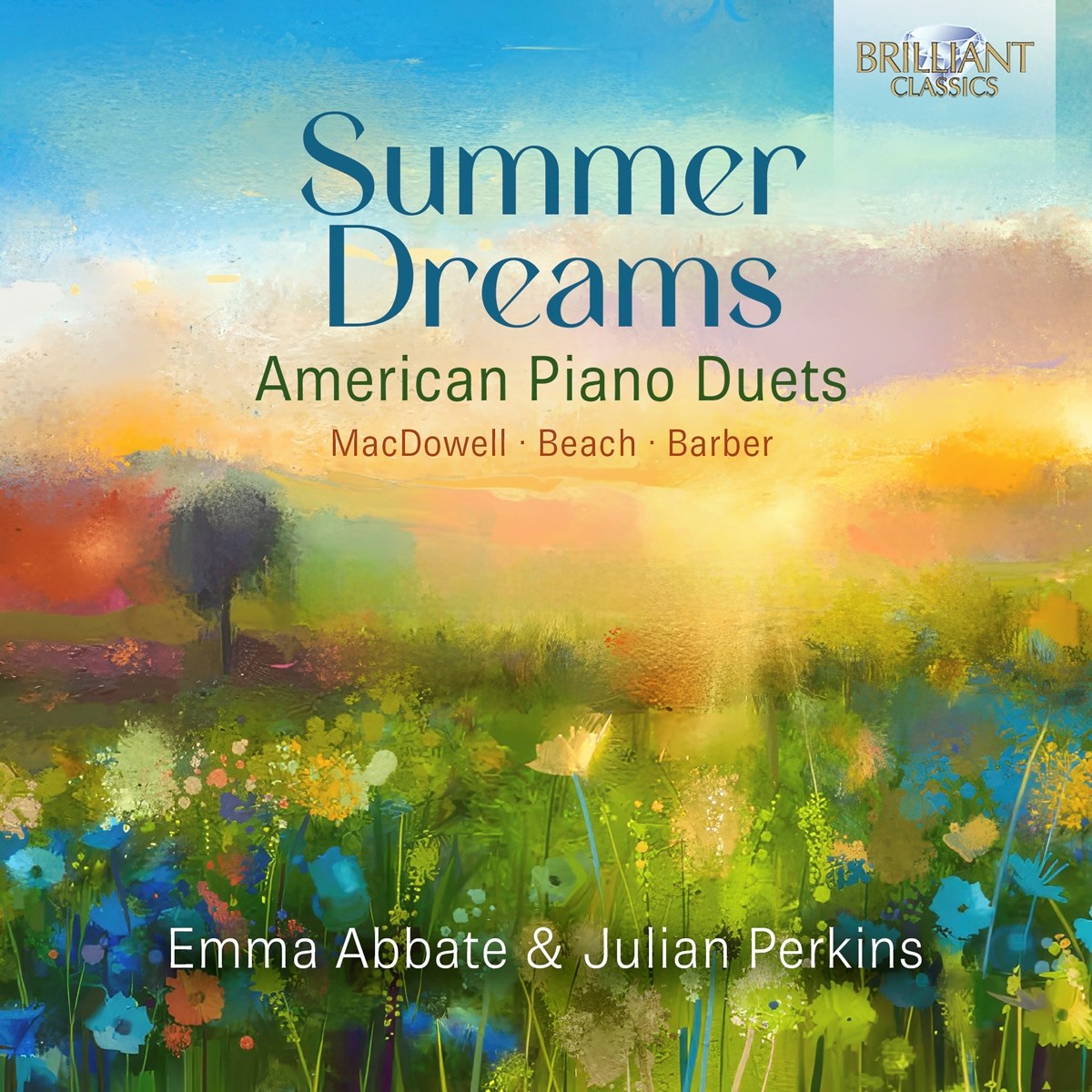 Afbeelding van Emma Abbate & Julian Perkins - Summer Dreams: American Piano Duets By MacDowell, Beach, Barber