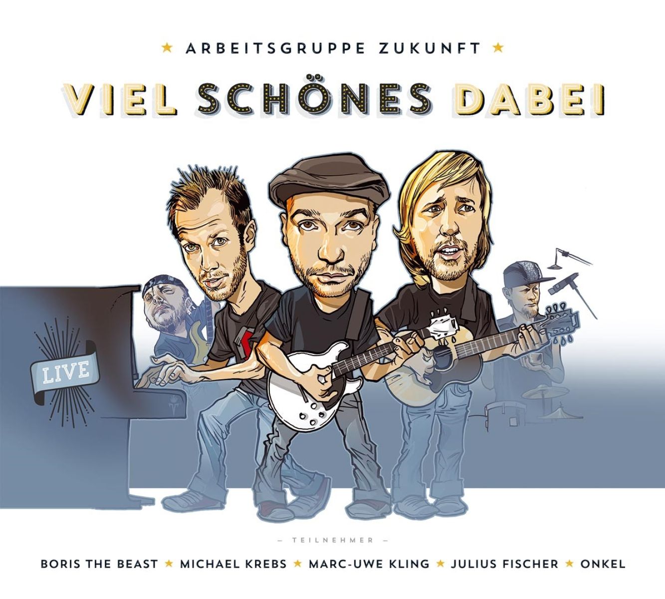 Marc Uwe Kling & M.Krebs & J.Fischer - Viel Schönes Dabei- Live