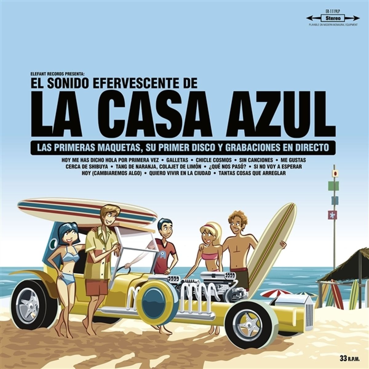 Afbeelding van La Casa Azul - El Sonido Efervescente De La Casa Azul (Las Primeras Maquetas, Su Primer Disco Y Grabaciones En Directo)