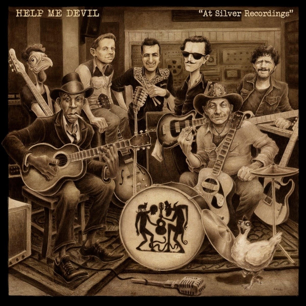 Afbeelding van Help Me Devil - At Silver Recordings