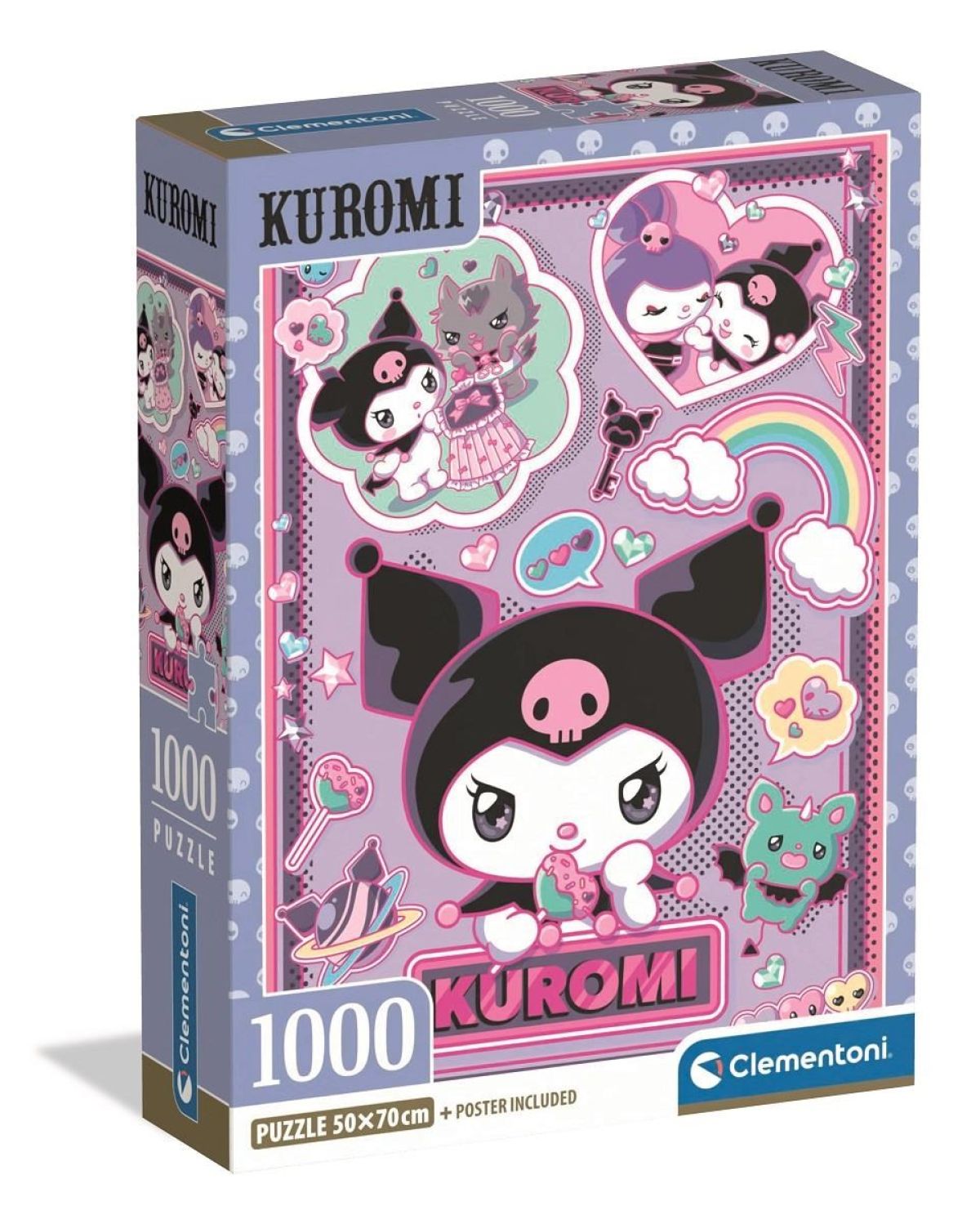 Afbeelding van Kuromi (Compact Box 1000 stukjes)