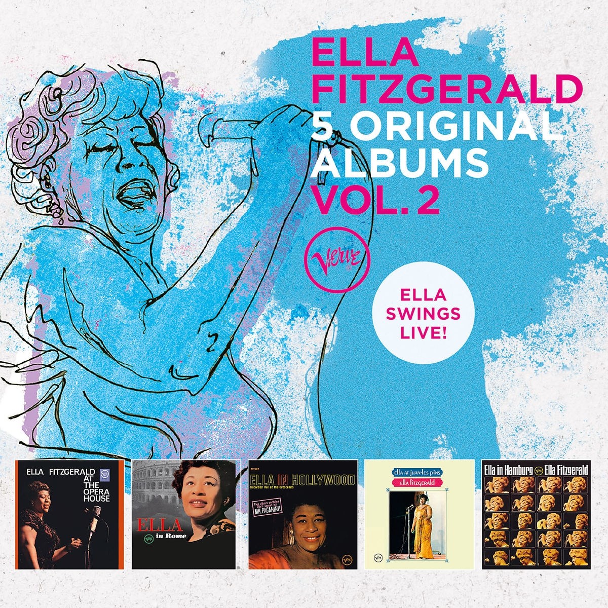 Afbeelding van Ella Fitzgerald - 5 Original Albums Vol.2