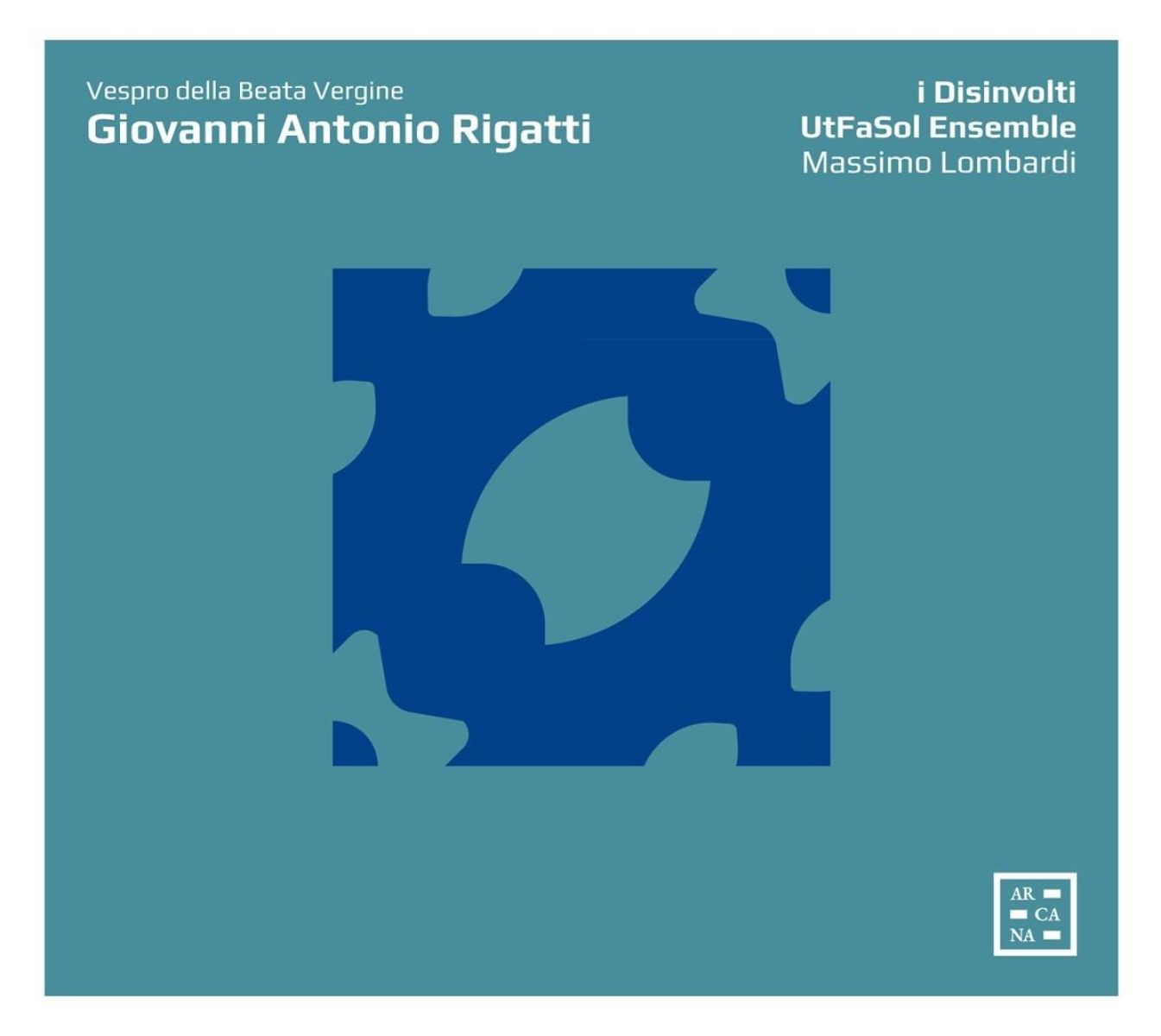 Afbeelding van I Disinvolti, Utfasol Ensemble, Massimo Lombardi - Rigatti: Vespro Della Beata Vergine