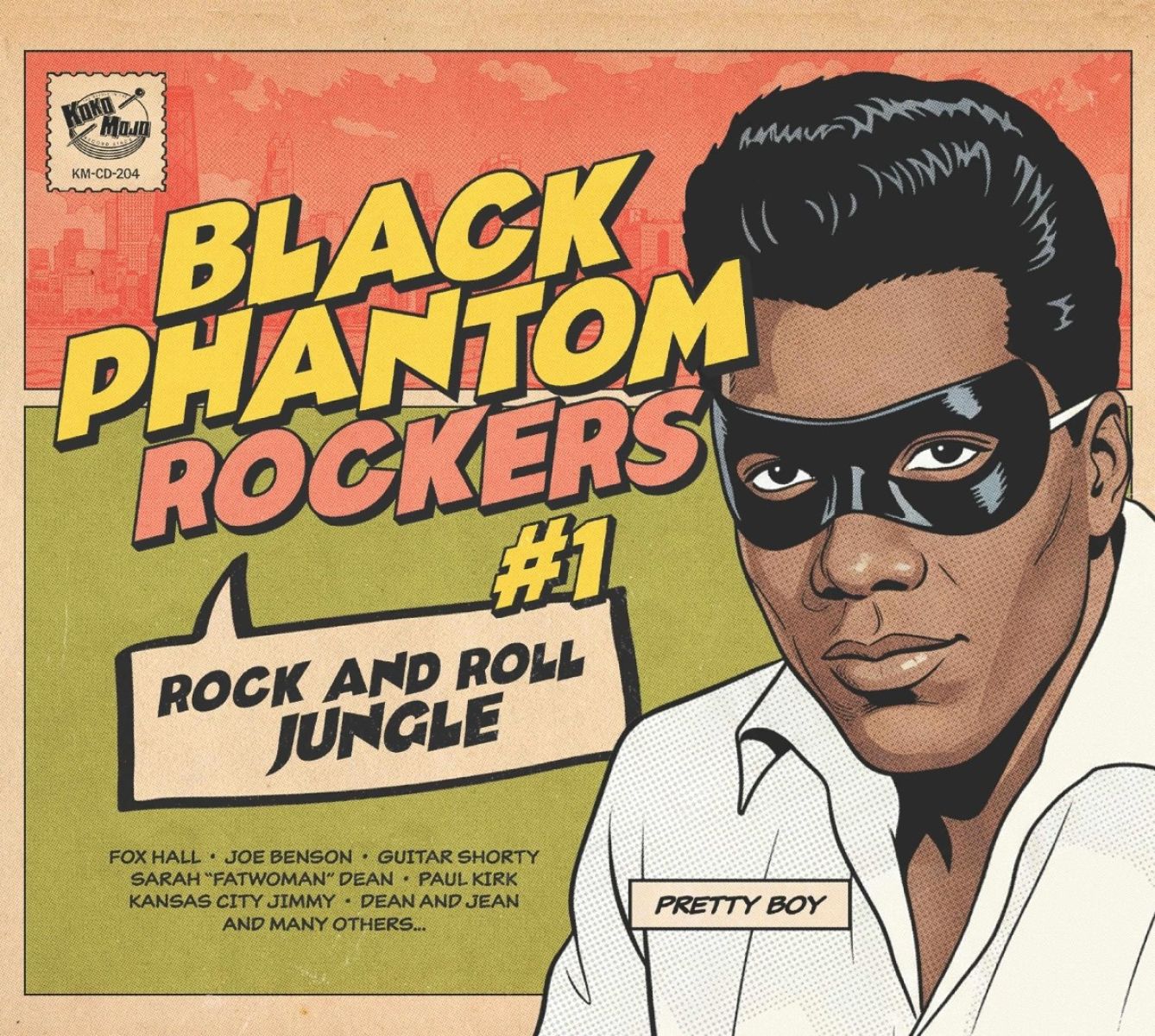 Afbeelding van Various Artists - Black Phantom Rockers #1- Rock And Roll Jungle