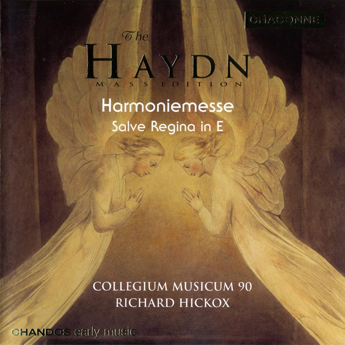 Afbeelding van Nancy Argenta, Pamela Helen Stephen, Mark Padmore, Stephen Varcoe, Collegium Musicum 90 - Haydn: Harmoniemesse