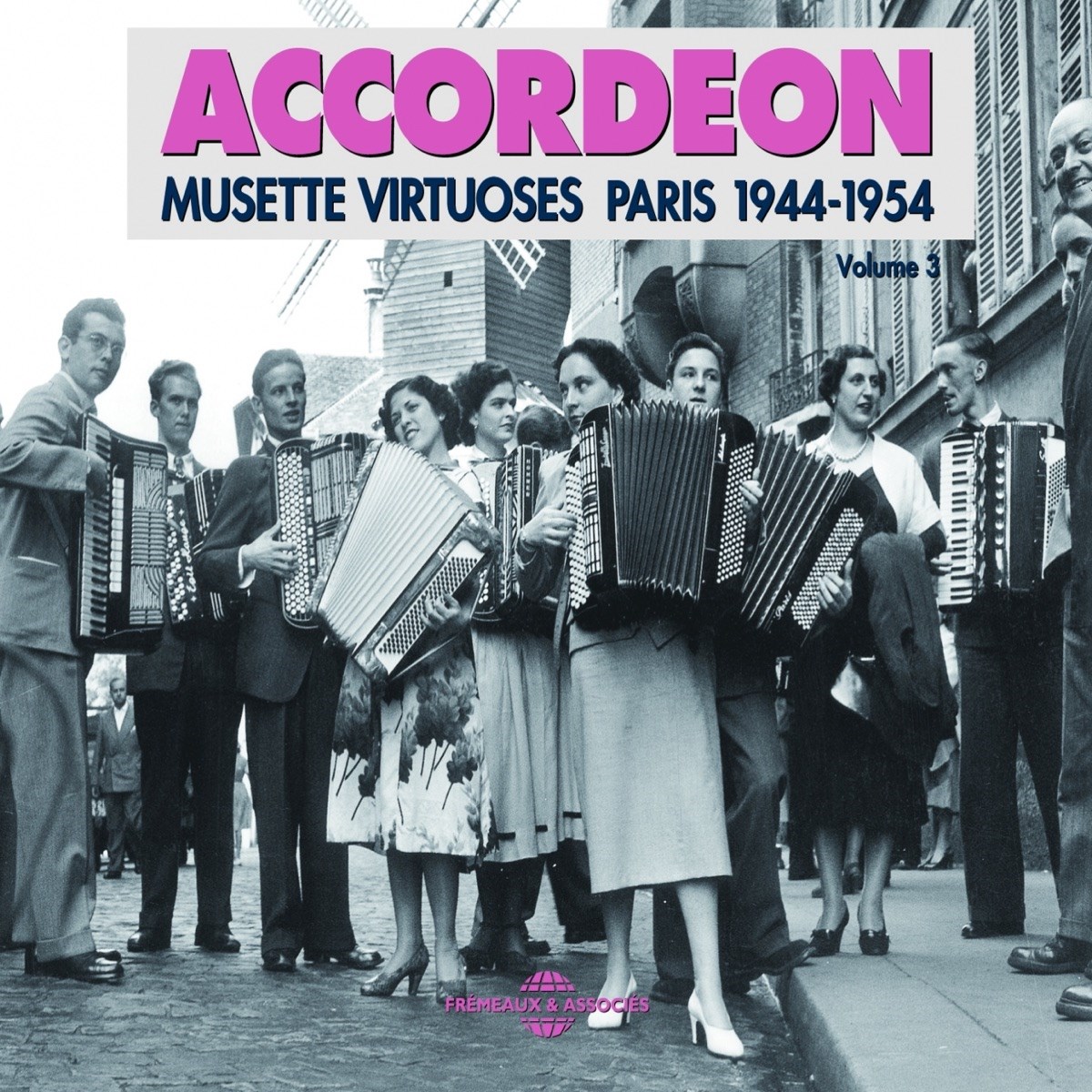 Afbeelding van Various Artists - Accordéon Musette Virtuoses Paris 1944-1954 Volume 3