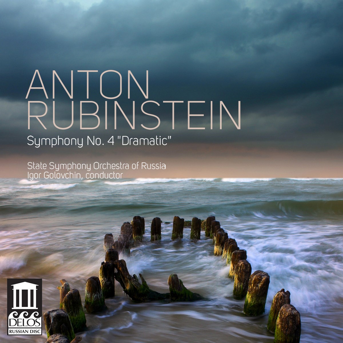 Afbeelding van State Symphony Orchestra of Russia, Igor Golovchin - Rubinstein: Symphony No. 4, Dramatic