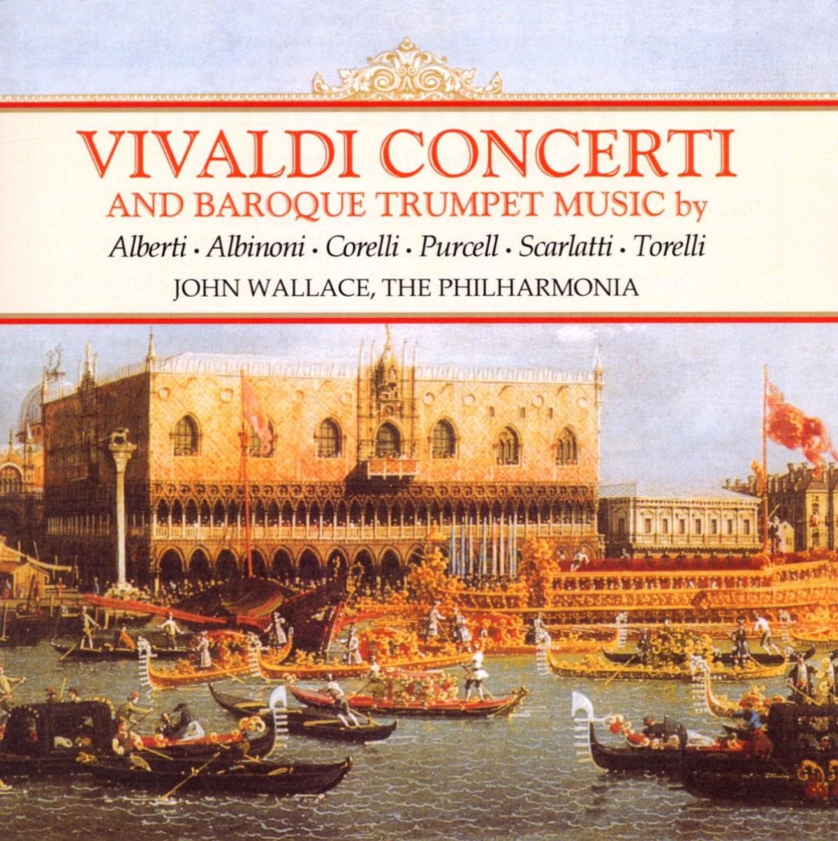 Afbeelding van John Wallace, Philharmonia Orchestra - Vivaldi Concerti And Baroque Trumpet Music