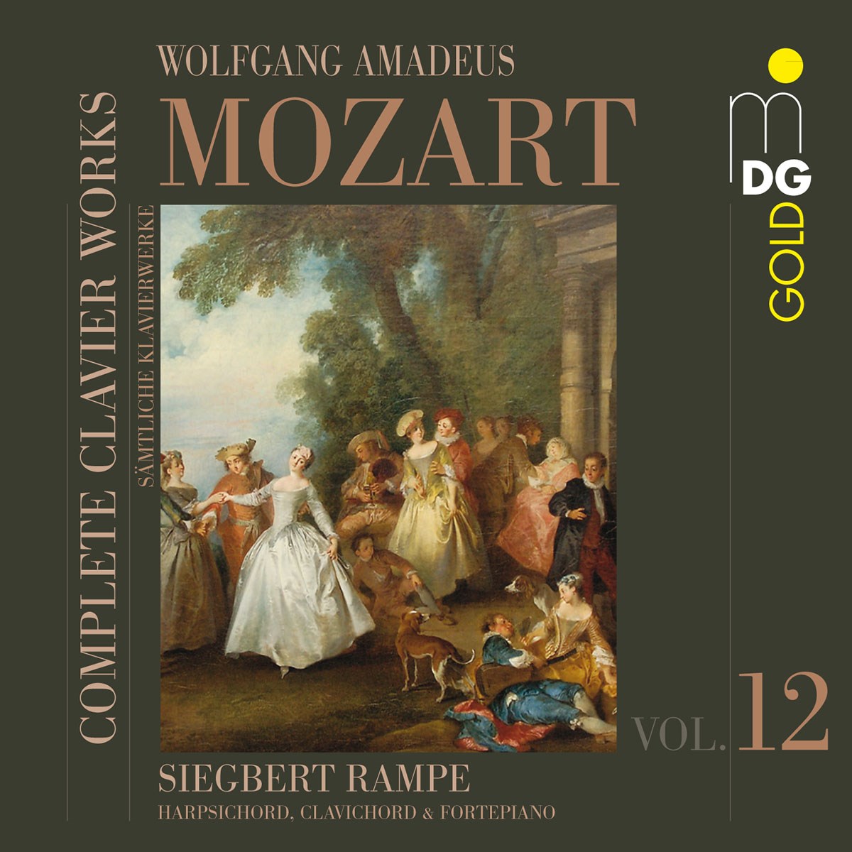 Afbeelding van Siegbert Rampe - Mozart: Complete Clavier Works Vol. 12