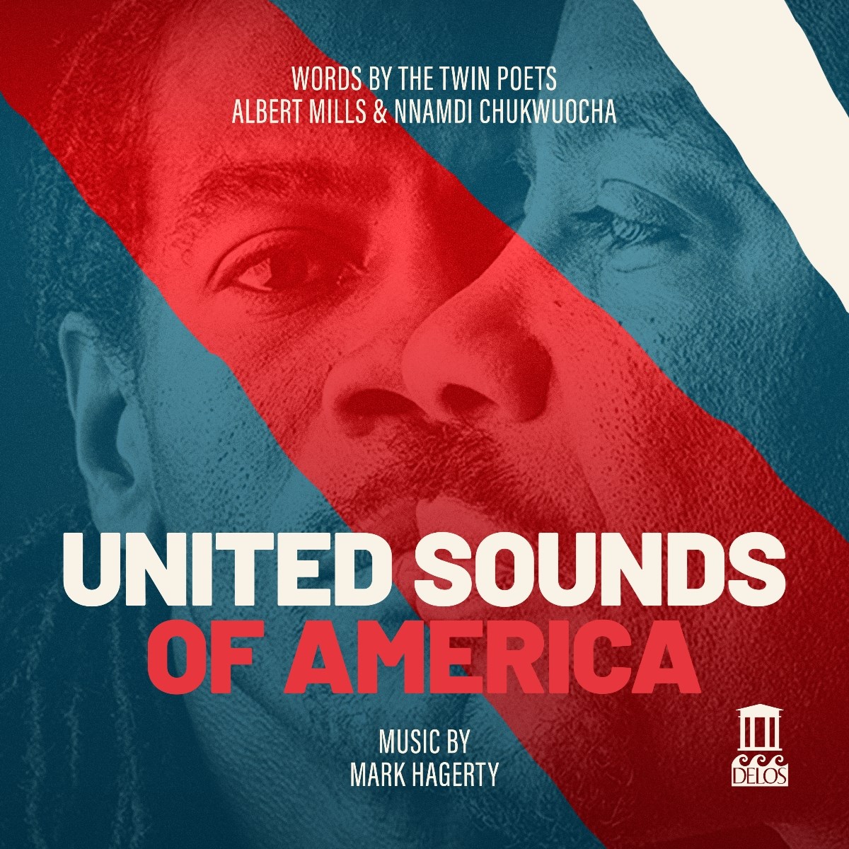 Afbeelding van University Of Delaware Symphony Orchestra, James Allen Anderson, Twin Poets, Makeda Hampton, Jonathan Whitney, Oksana Glouchko - Hagerty: United Sounds Of America