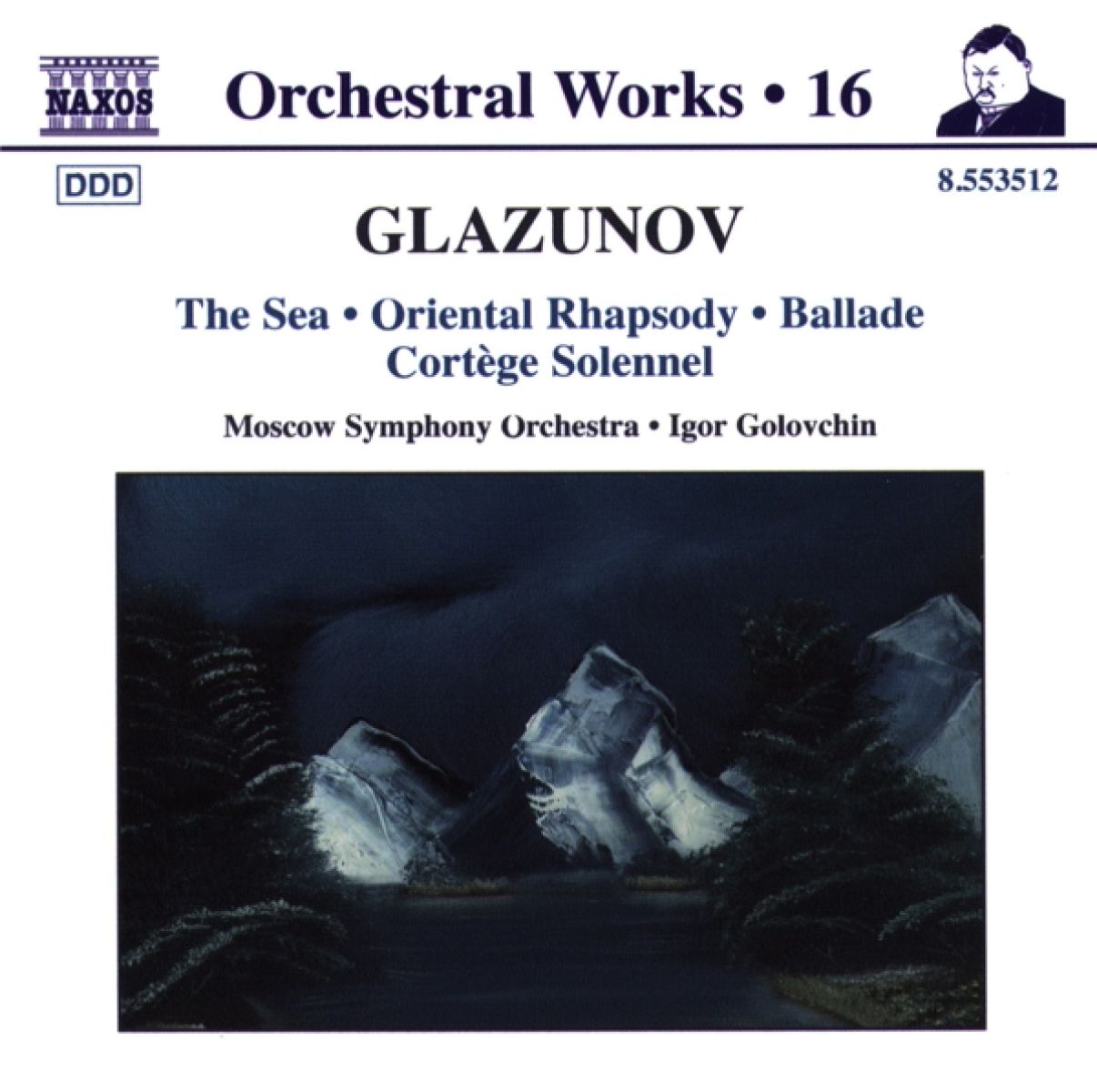 Afbeelding van Moscow Symphony Orchestra, Igor Golovchin - Glazunov: Orchestral Works 16