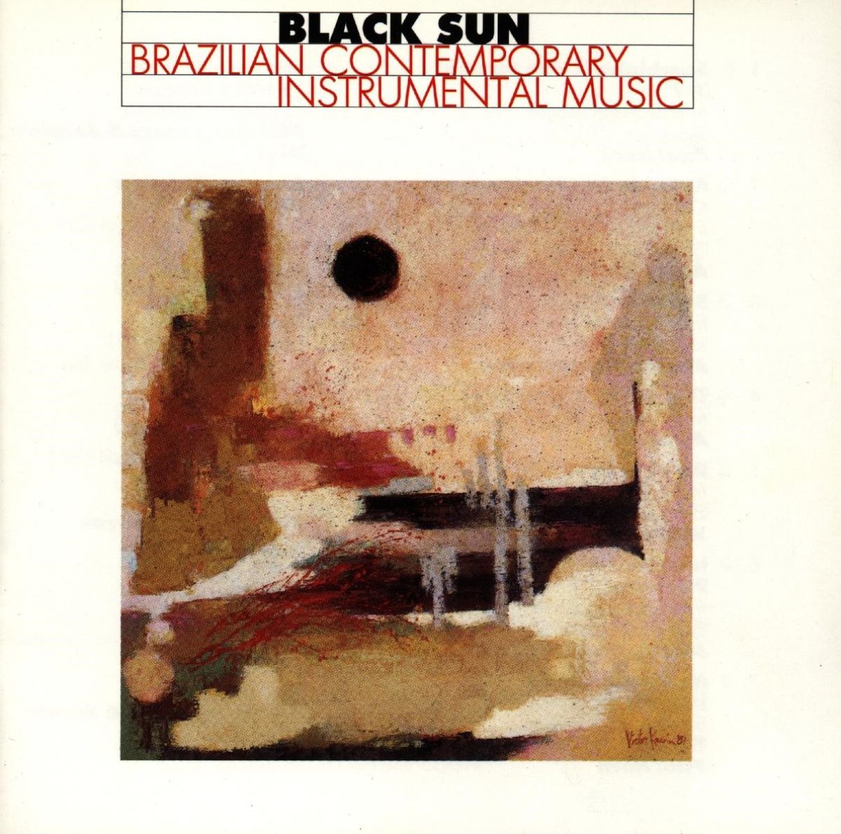 Afbeelding van Various Artists - Black Sun - Brazilian Contemporary Instrumental Music