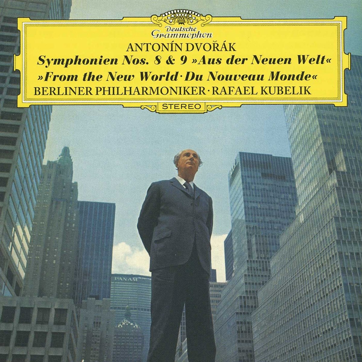 Afbeelding van Berliner Philharmoniker, Rafael Kubelík - Dvořák: Symphony Nos.8 & 9 "From The New World"