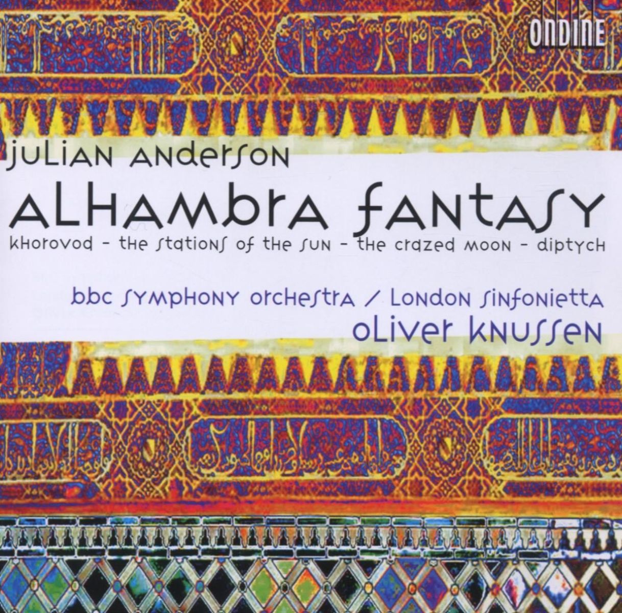 Afbeelding van BBC Symphony Orchestra,London Sinfonietta, Oliver Knussen - Anderson: Alhambra Fantasy