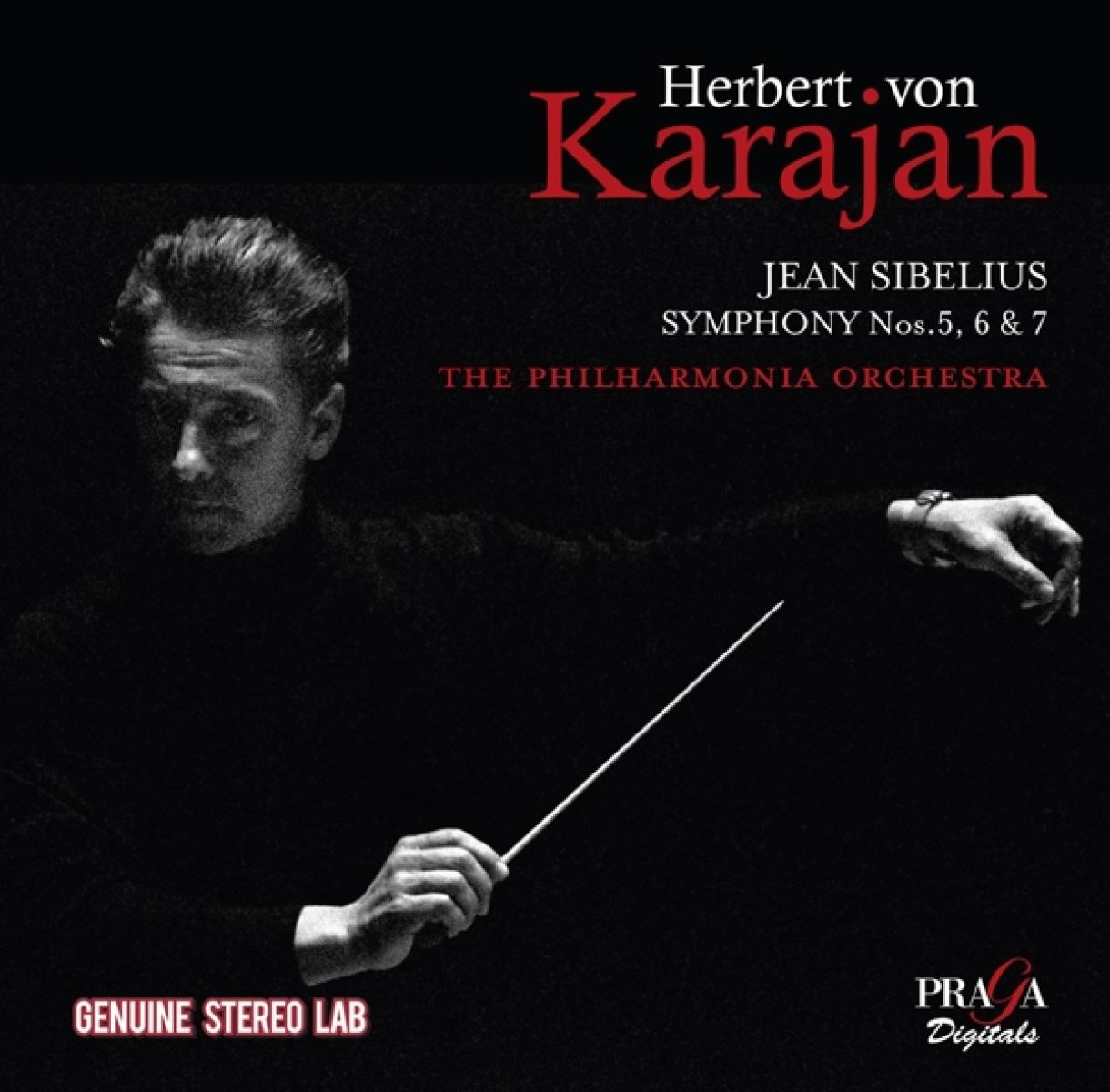 Afbeelding van Berliner Philharmoniker, Herbert von Karajan - Sibelius: Symphony Nos. 5, 6 & 7