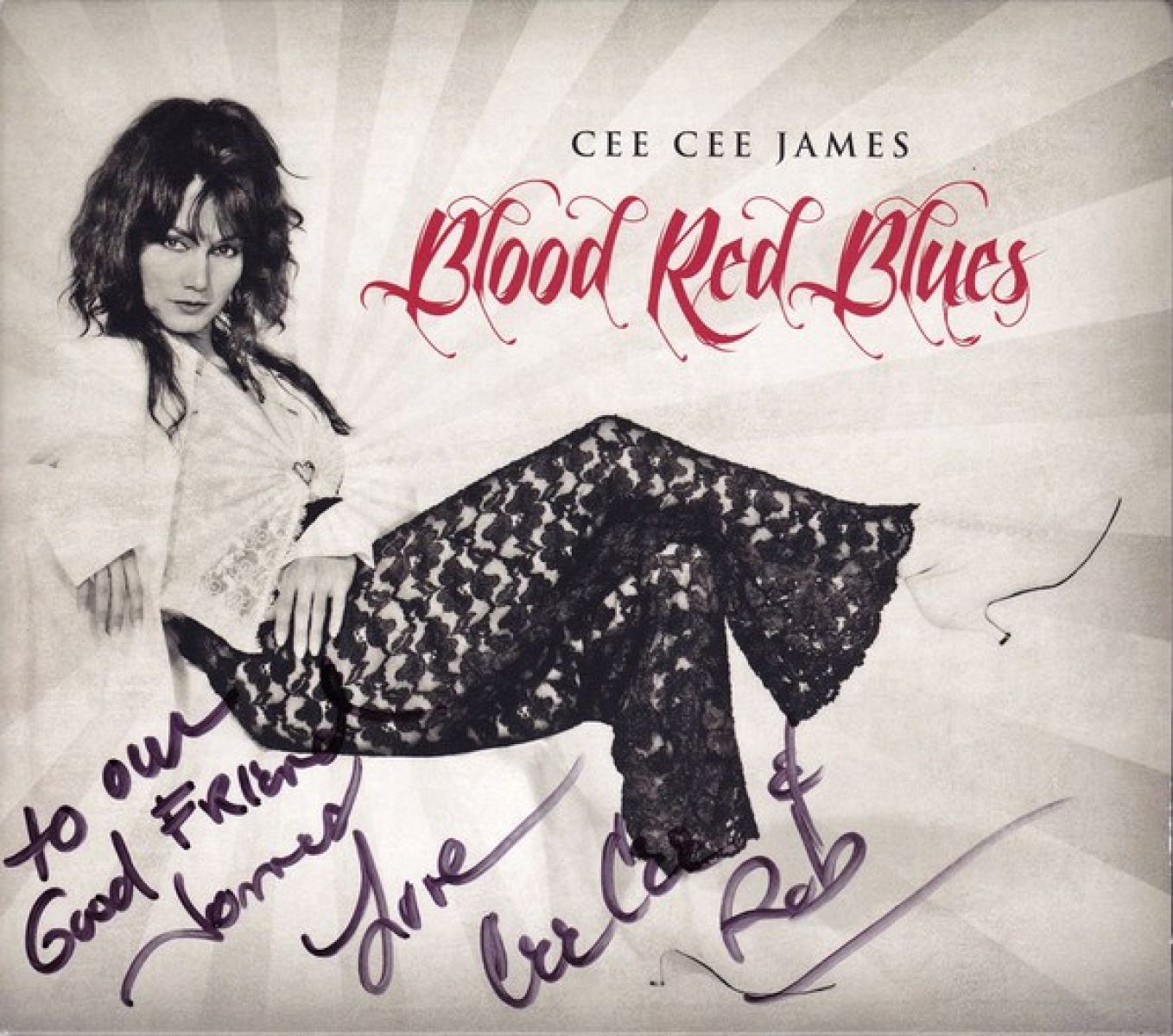 Afbeelding van Cee Cee James - Blood Red Blues