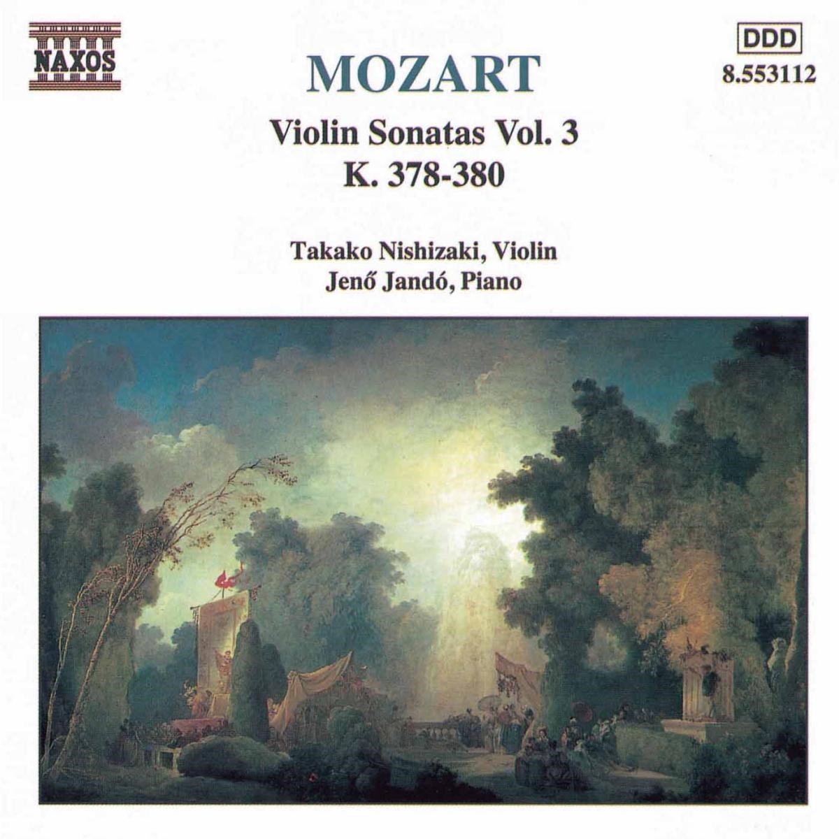 Afbeelding van Takako Nishizaki & Jeno Jandó - Mozart: Violin Sonatas 3