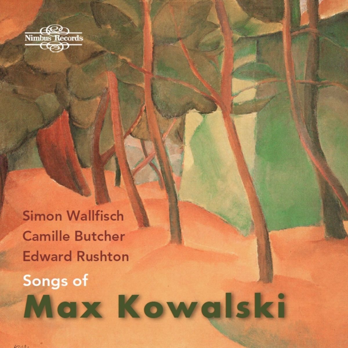 Afbeelding van Simon Wallfisch, Camille Butcher, Edward Rushton - Songs Of Max Kowalski