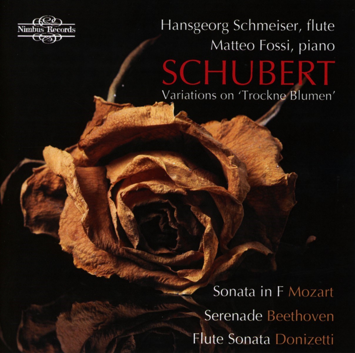Afbeelding van Hansgeorg Schmeiser & Matteo Fossi - Variations On Trockne Blumen