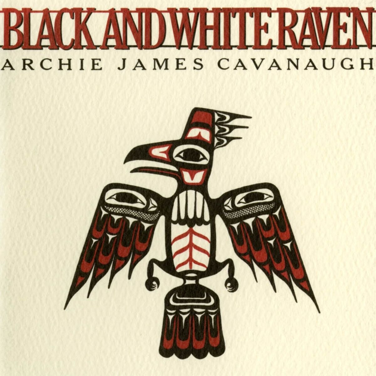 Afbeelding van Archie James Cavanaugh - Black And White Raven