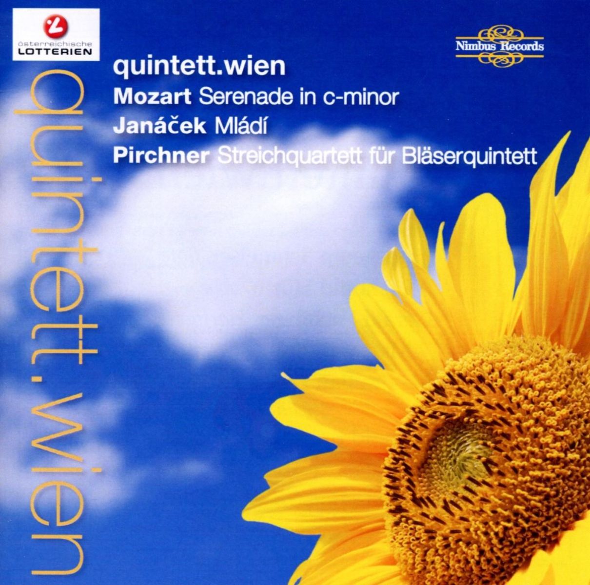 Afbeelding van Quintett Wien - Mozart: Serenade In C Minor, Janace