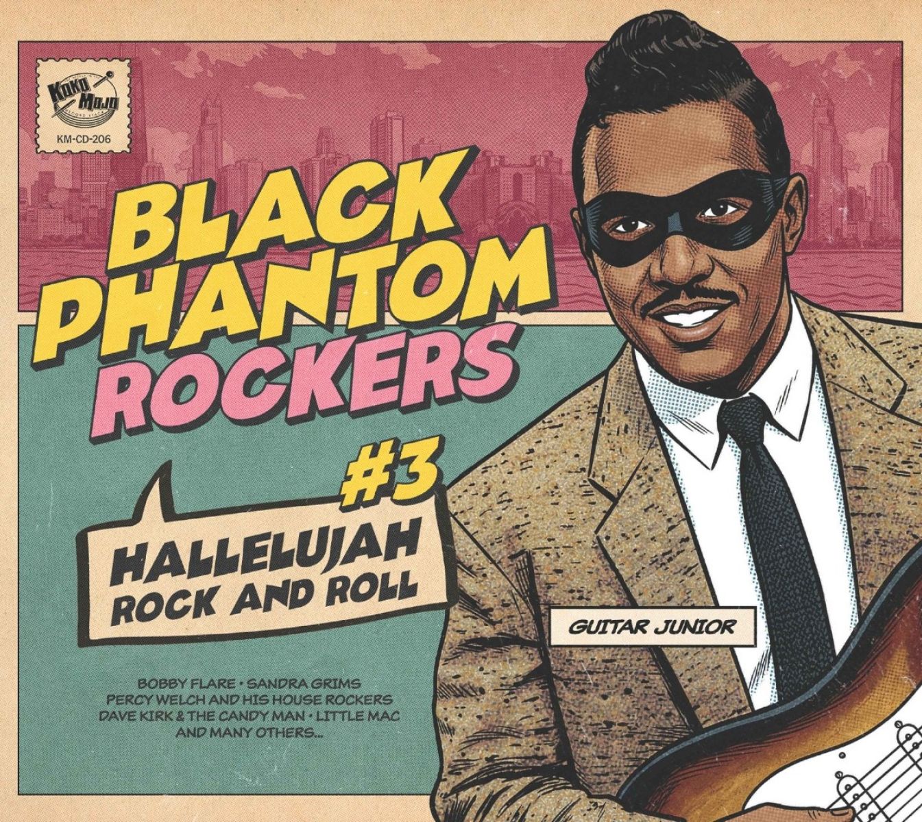 Afbeelding van Various Artists - Black Phantom Rockers #3: Hallelujah Rock And Roll