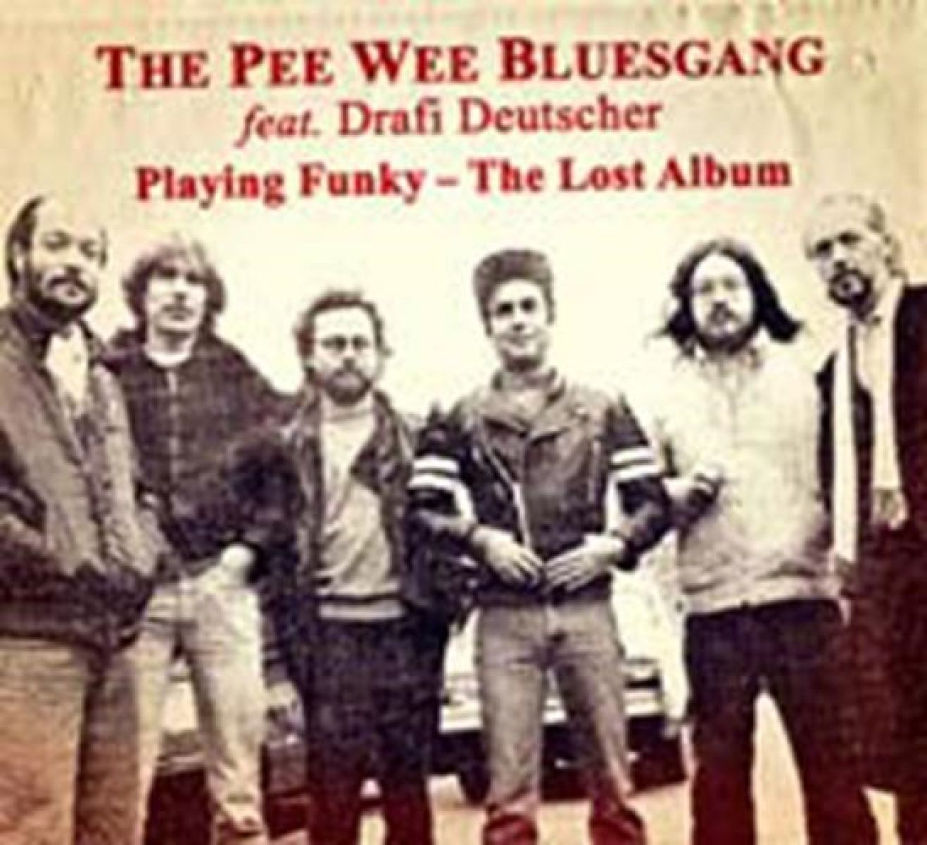 Afbeelding van Pee Wee Bluesgang Feat. Drafi Deutscher - Playing Funky - The Lost Album