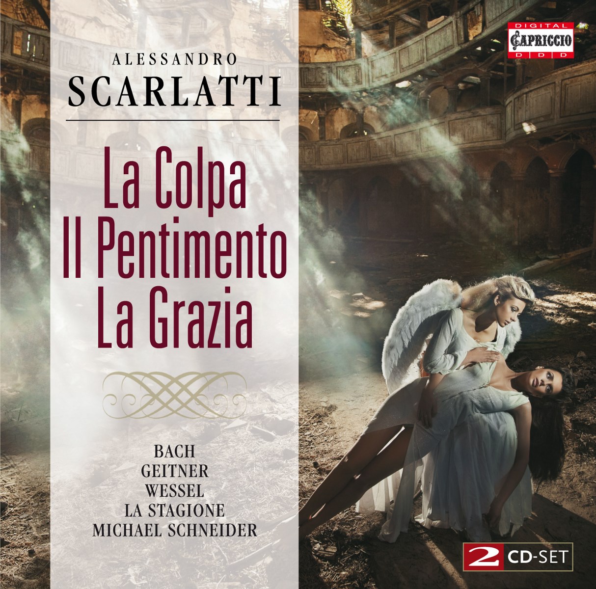 Afbeelding van Mechthild Bach, Petra Geitner, Kai Wessel, La Stagione, Michael Schneider - Scarlatti: La Colpa, Il Pentimento, La Grazia