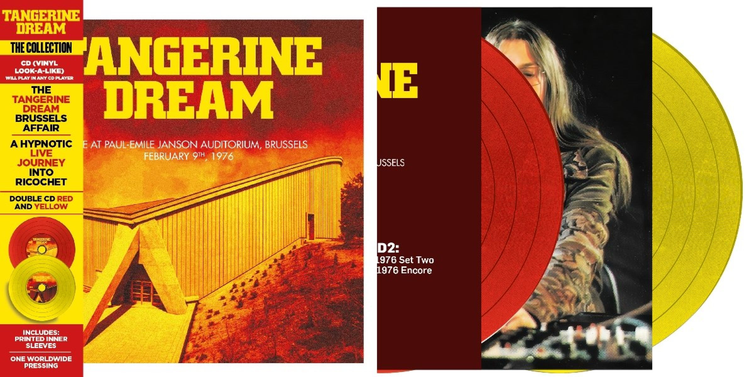 Afbeelding van Tangerine Dream - Brussels 1976