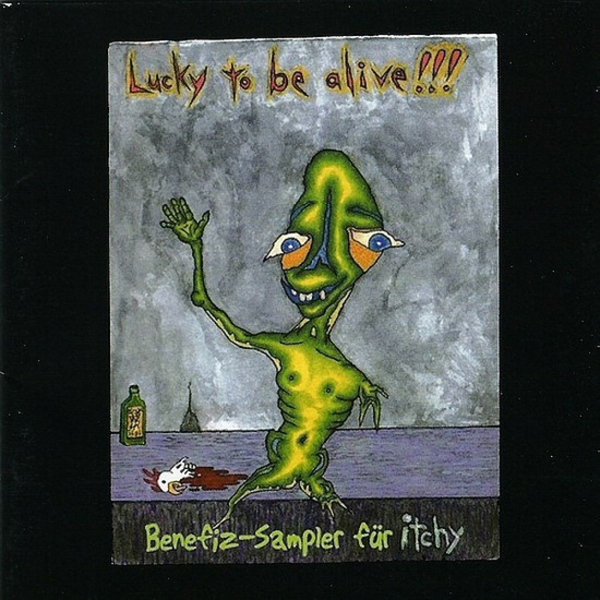Afbeelding van Various Artists - Lucky To Be Alive ! Benefiz Sampler Für Itchy
