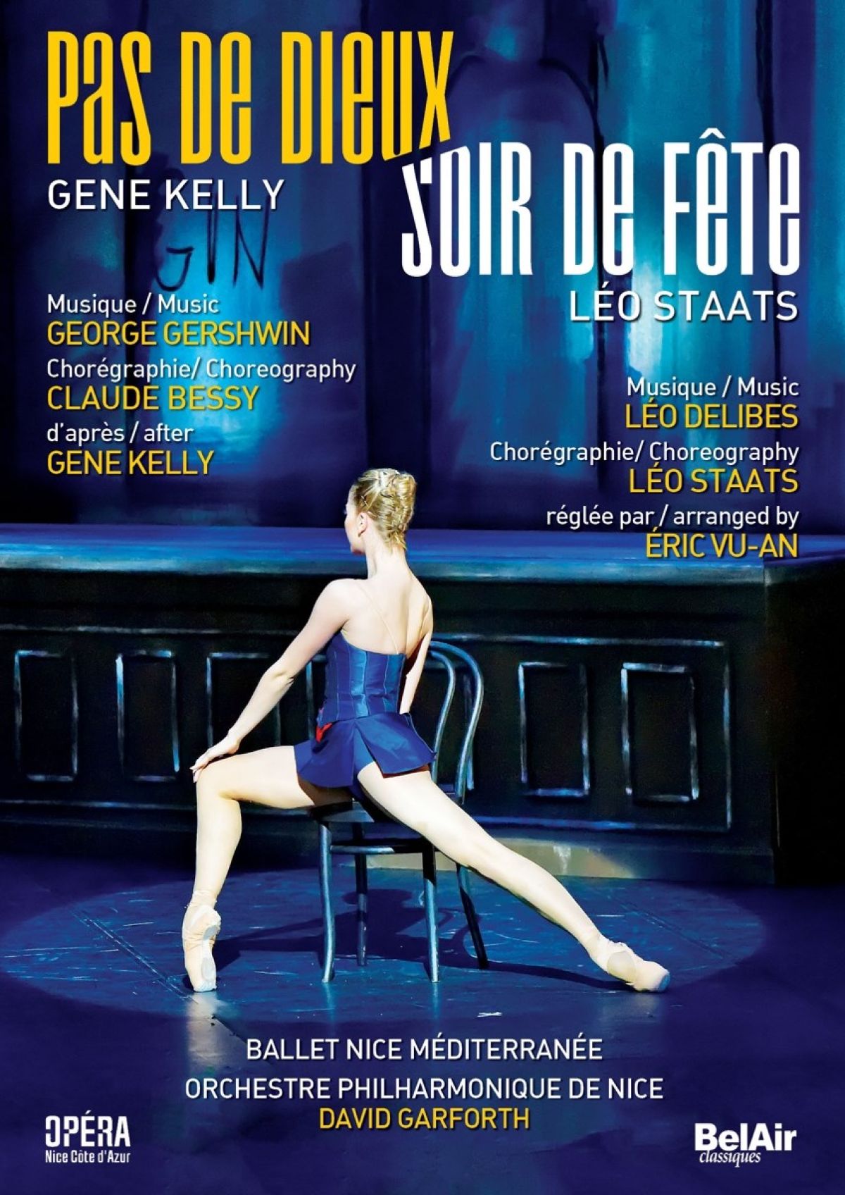 Afbeelding van Ballet Nice Mediterranée, Orchestre Philharmonique De Nice, David Garforth - Kelly/Pas De Dieux