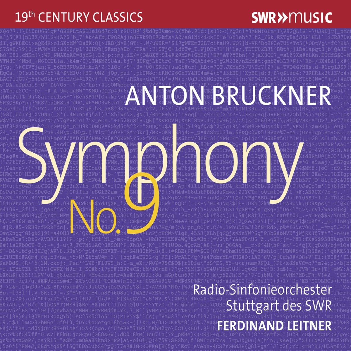 Afbeelding van Radio-Sinfonieorchester Stuttgart Des SWR - Bruckner: Symphony No.9