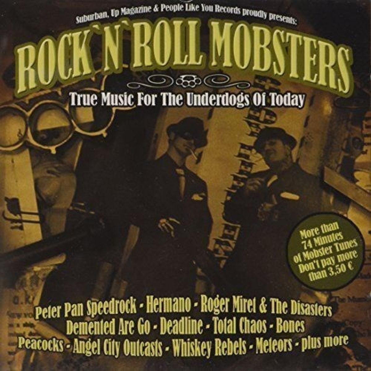 Afbeelding van Various Artists - Rock'n'Roll Mobsters - True Music For The Underdogs Of Today