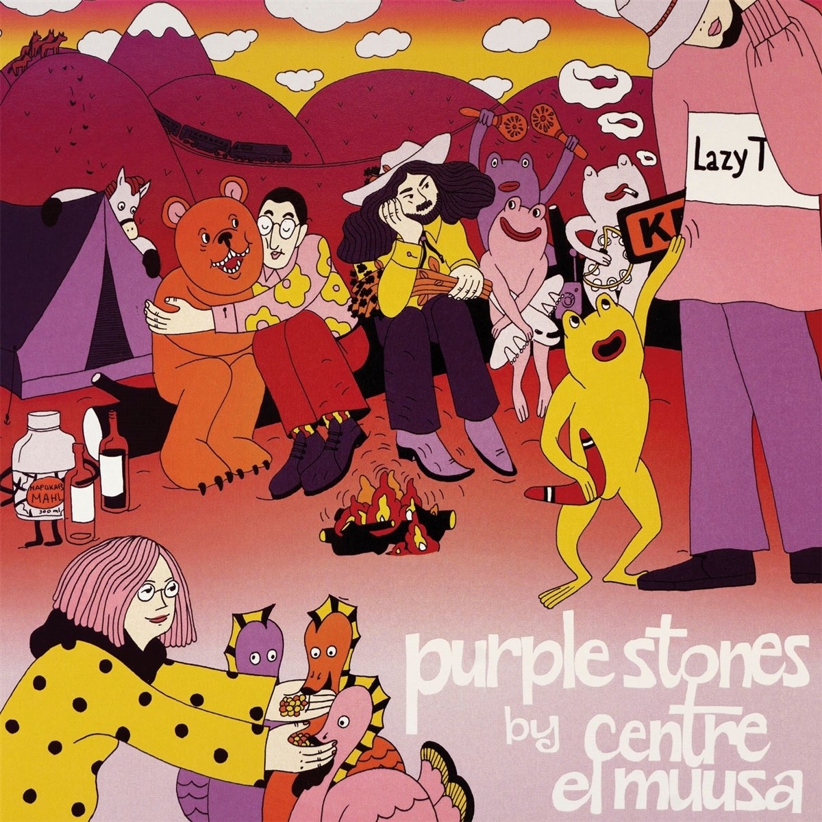 Afbeelding van Centre El Muusa - Purple Stones
