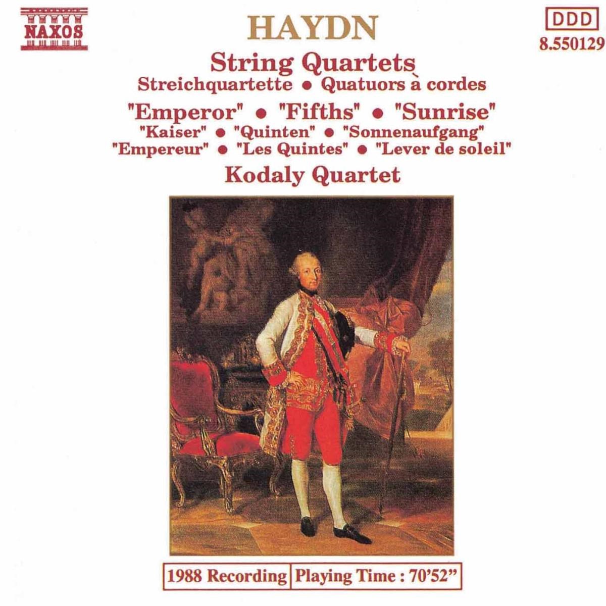 Afbeelding van Kodály Quartet - Haydn: String Quartets