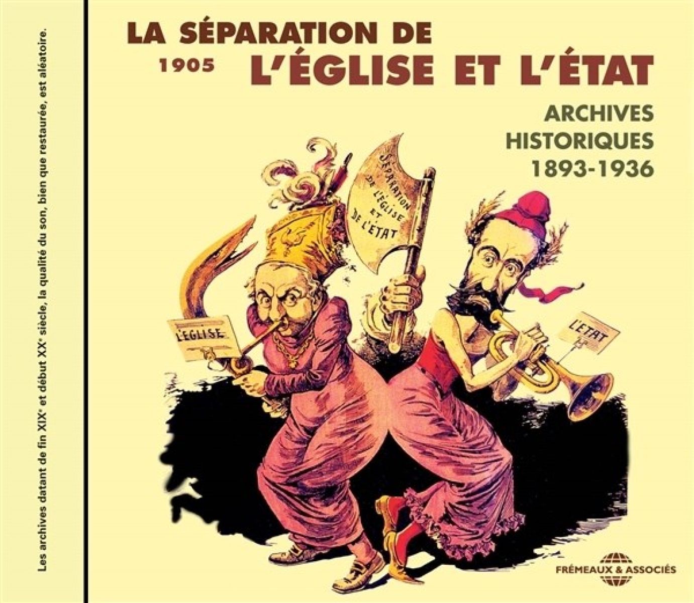 Afbeelding van Various Artists - La Separation Des Eglises Et De L'etat (1905)