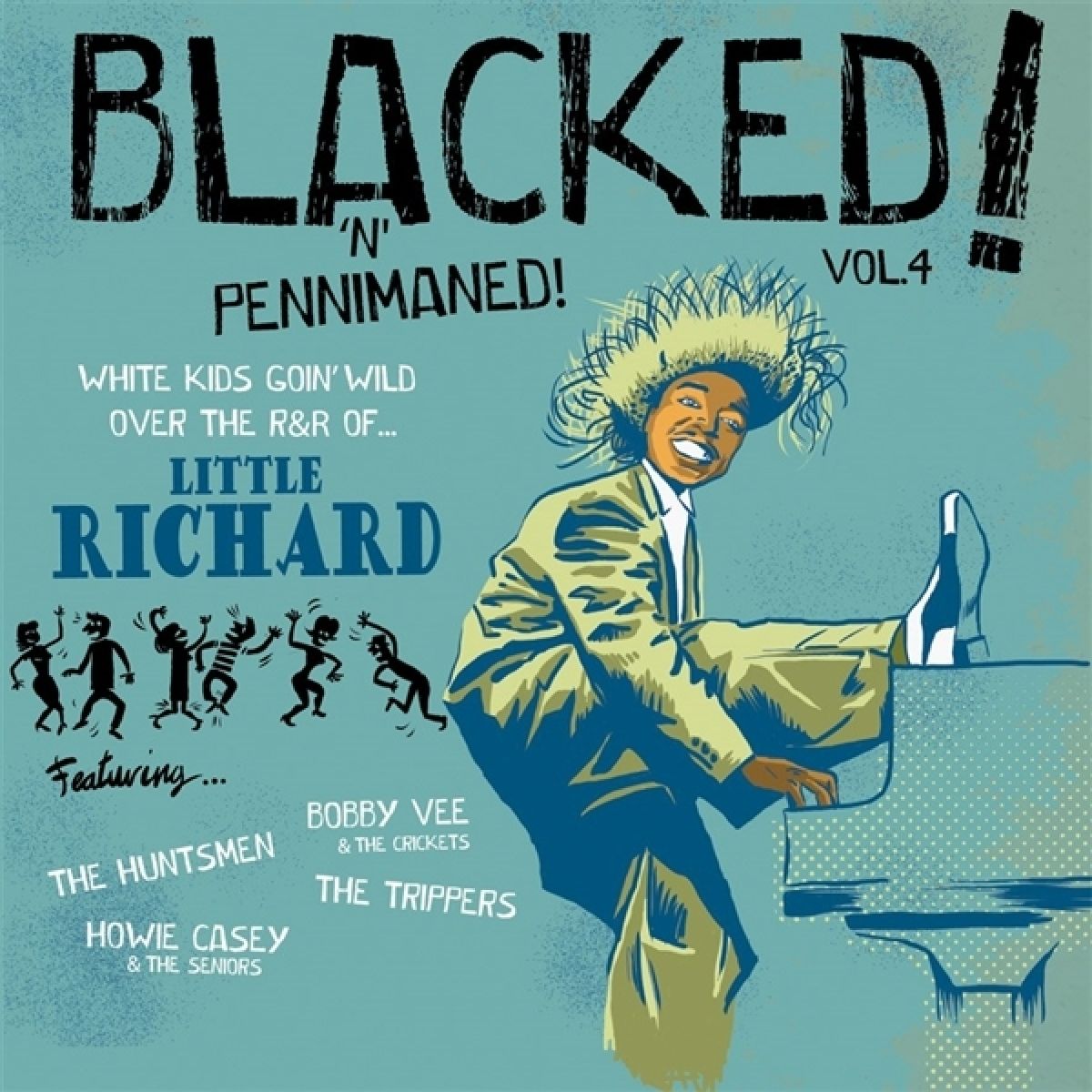 Afbeelding van Various Artists - Blacked! 'N' Pennimaned!: Blacked! Vol. 4