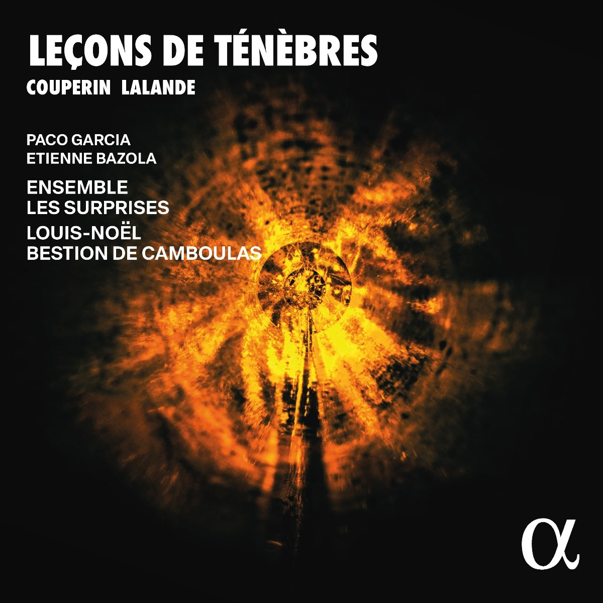 Afbeelding van Paco Garcia, Etienne Bazola, Ensemble Les Surprises, Louis-Noel Bestion De Camboulas - Leçons de Ténèbres