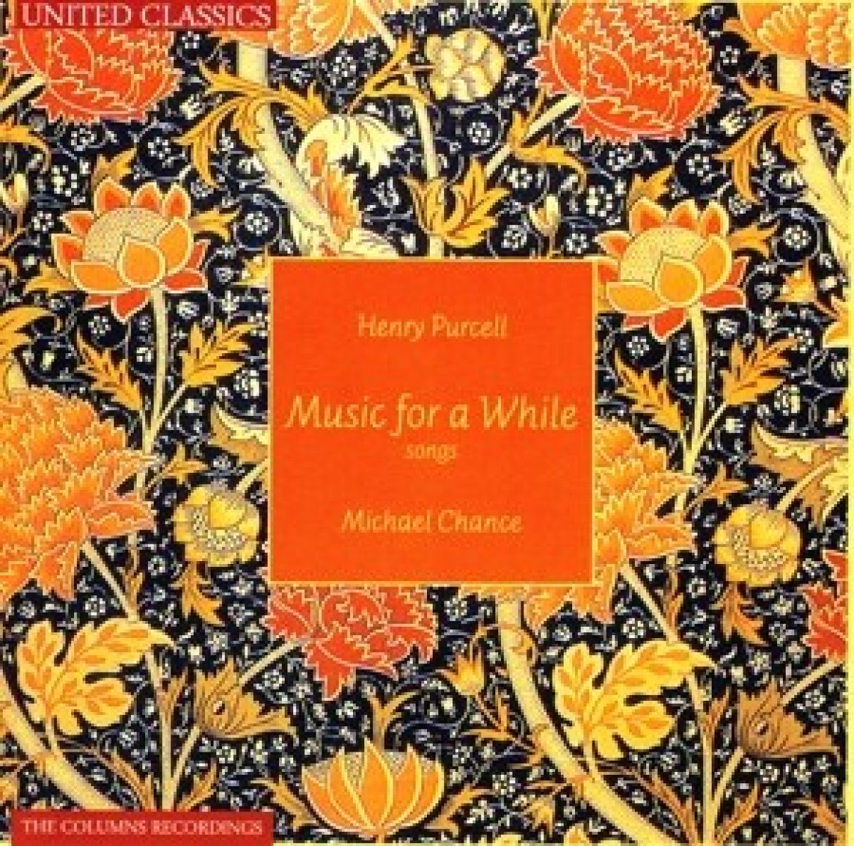 Michael Chance - Purcell: Music For A While
