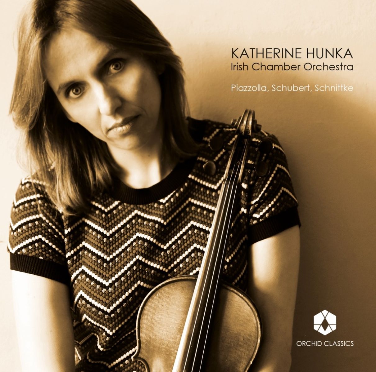 Afbeelding van Katherine Hunka & Irish Chamber Orchestra - Piazzolla, Schubert, Schnittke: Four Seasons Of Buenos Aires - Rondo In A D438