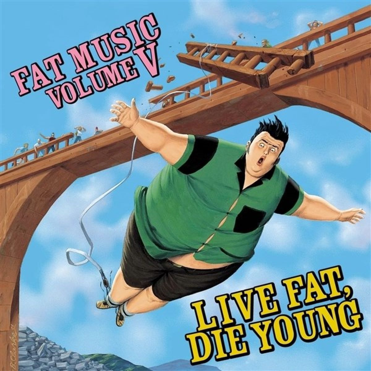 Afbeelding van Various Artists (Fat Music V) - Fat Music Volume V: Live Fat, Die Young