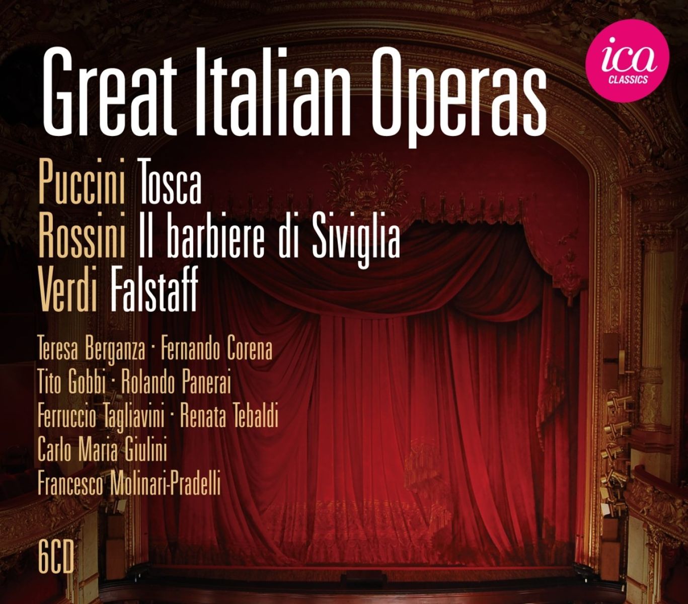Afbeelding van Various Artists - Great Italian Operas (Live)