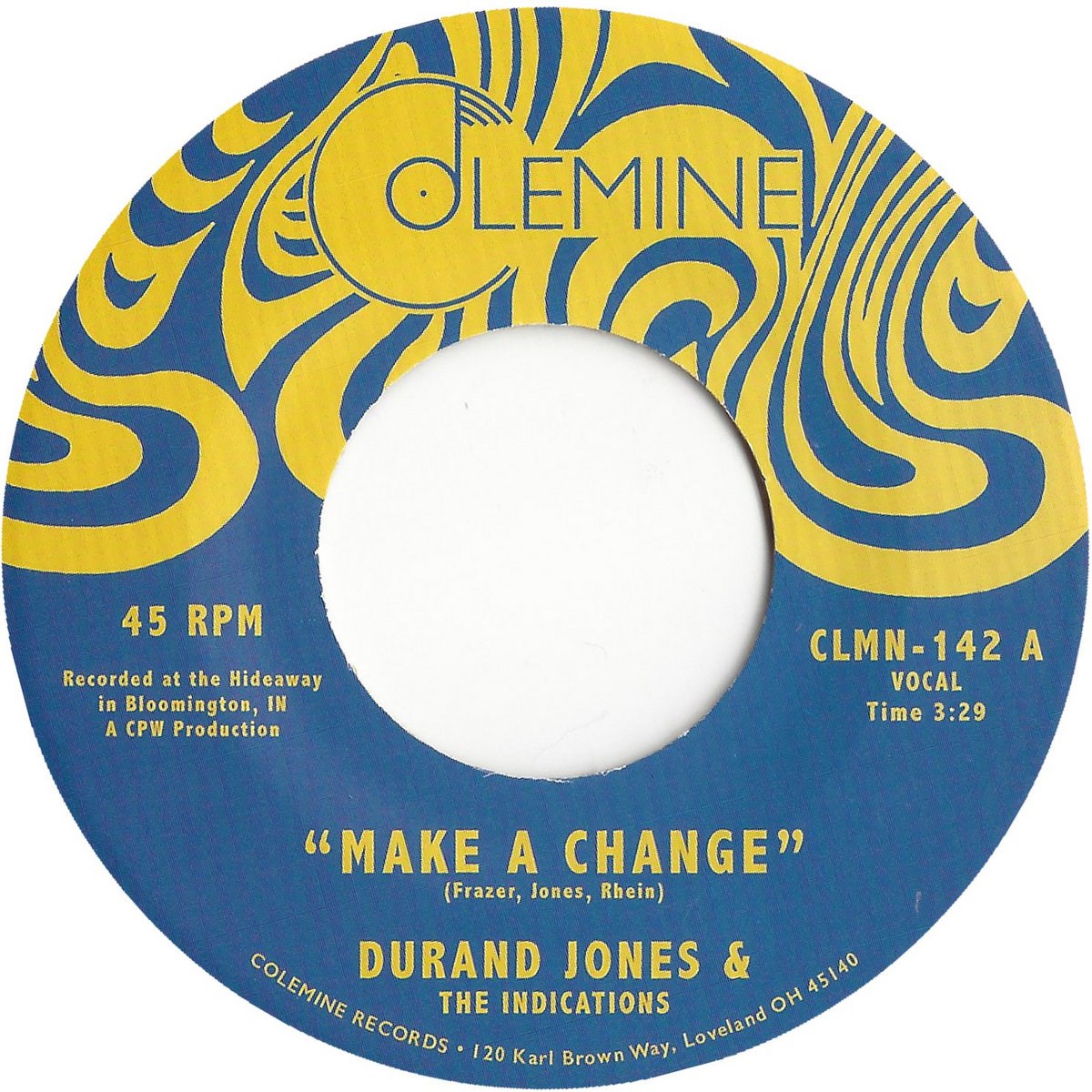 Afbeelding van Durand Jones & The Indications - Make A Change