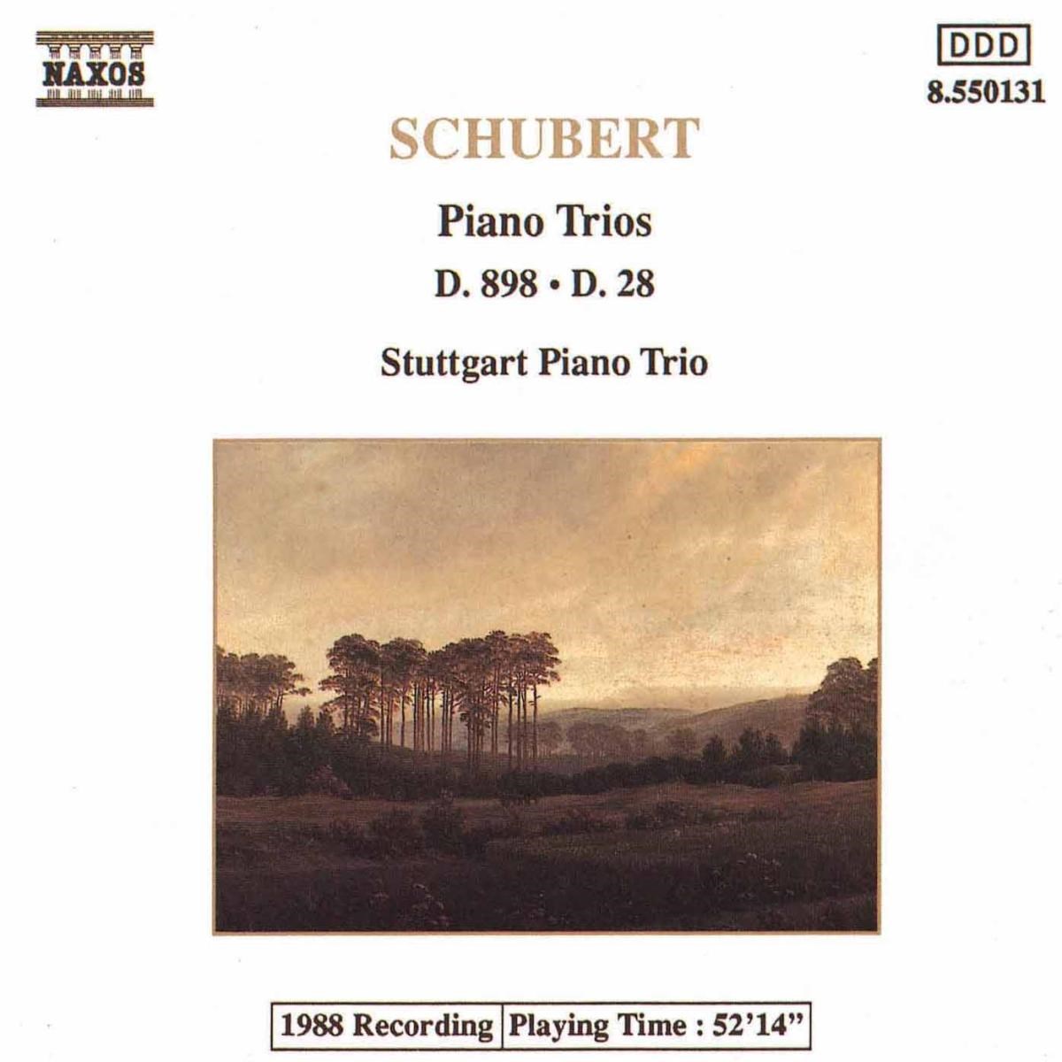 Stuttgart Piano Trio - Schubert: Piano Trios 1
