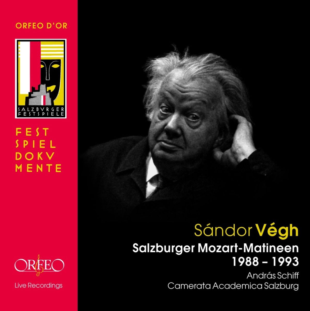 Daphne Evangelatos, András Schiff, Camerata Academica Salzburg, Sándor Végh - Salzburger Mozart-Matineen 1988 - 1993