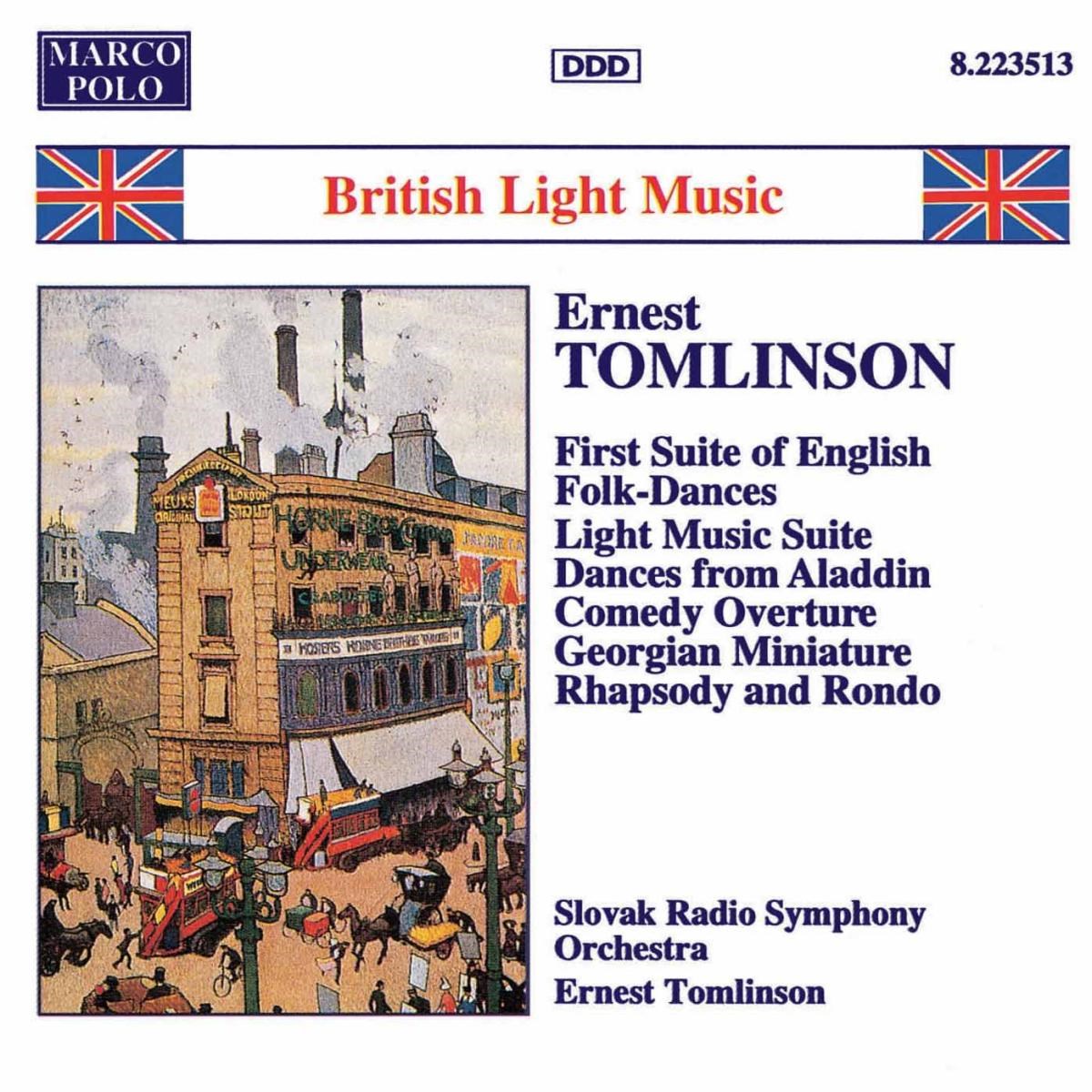 Afbeelding van Slovak Royal Symphony Orchestra - Tomlinson: First Suite Of English Folk-Dances