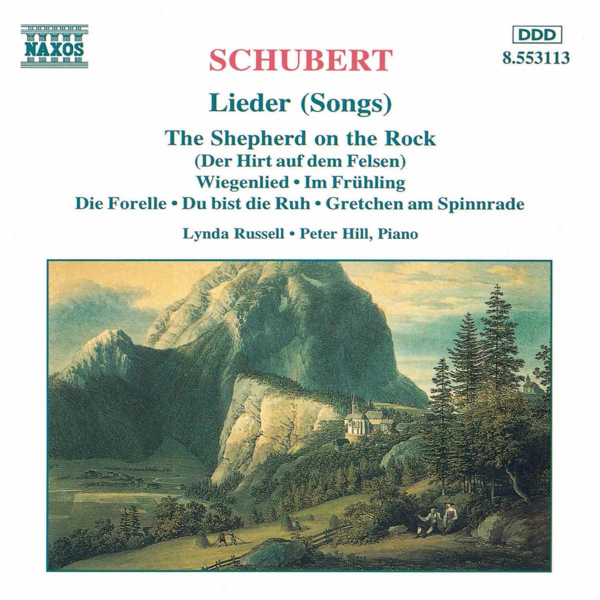 Lynda Russell & Peter Hill - Schubert: Lieder (Songs)