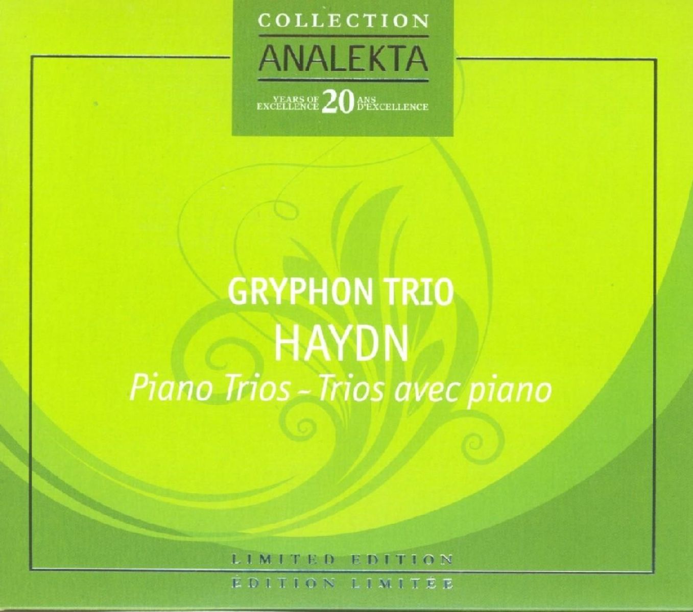 Afbeelding van Gryphon Trio - Haydn: Piano Trios
